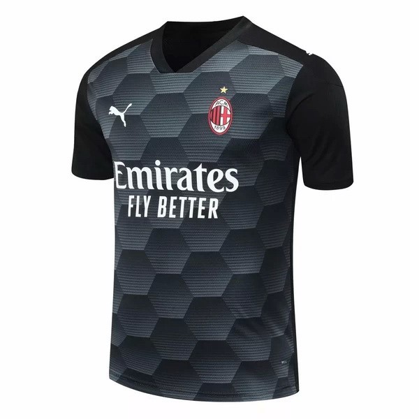 Camiseta AC Milan Segunda Equipación Portero 2020-2021 Negro